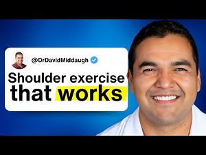 Here's the Single Best Rotator Cuff Tear Exercise. Enjoy.