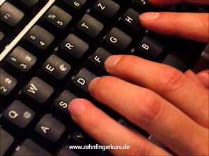 Das Tastaturschreiben mit 10 Fingern in 5 Stunden