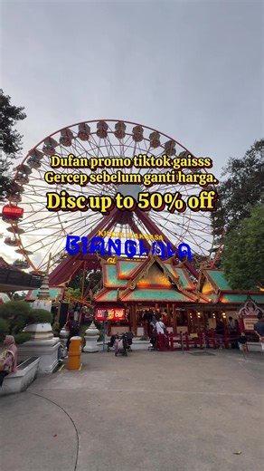 Dufan promo lagi amanin tiket nya sebelum ganti harga…. #dufanancol #dufan #dufannight #dufanancoljakarta🎢🎡 #ancoltamanimpian