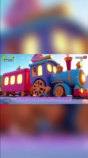 The Magical Alphabet Train | ABC Learning Adventure for Kids | Kids Mania | 3D Alphabet Song