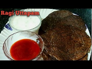Ragi Uttapam | Ragi Pancake | Recipe Indian Style | # Ragi Uttapam