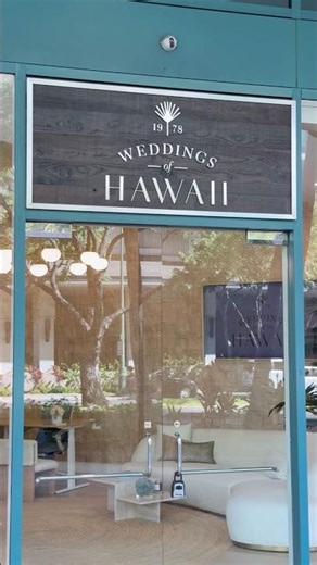 Weddings of Hawaii 💍 | Since 1978 🌺 | Oahu, Hawaii 🇺🇸 #shorts