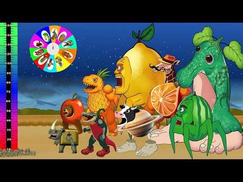 Evolution of Brainrot Team Power Evolution 1→100 – Who Becomes Strongest? (Monster Cinematic Action)