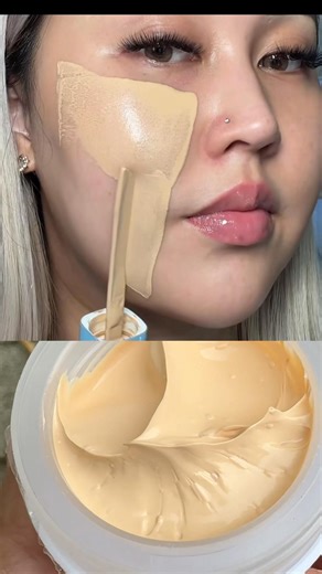 Looks clingy without needing make up, just use this putty