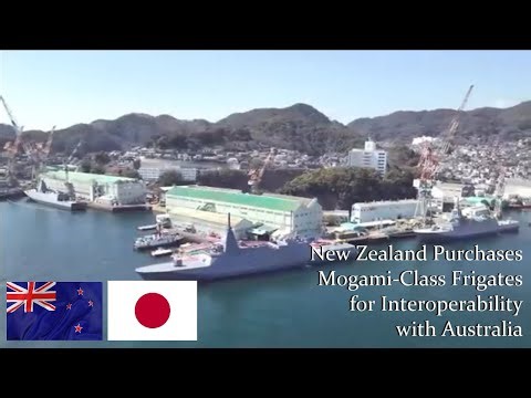 New Zealand Purchases Mogami Class Frigates for Interoperability with Australia