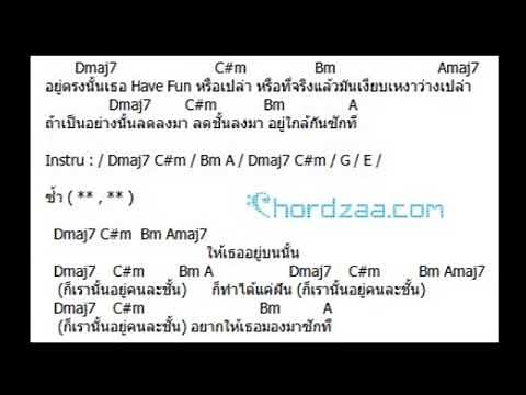 คอร์ดเพลง คนละชั้น