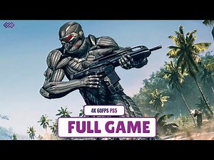 CRYSIS REMASTERED - Walkthrough No Commentary [FULL GAME] 4K 60FPS PS5