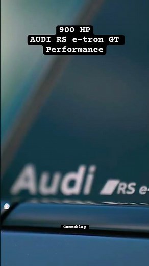 The Audi RS e-tron GT is a Masterclass in Electric Design