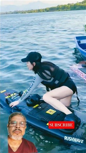 Amazing Moment Of Watersport #surfboard ##surfing #electricsurfboard #rushwaveboat