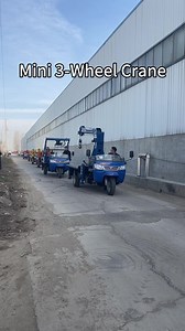 Mini 3-Wheel Crane: Compact Lifting Solutions