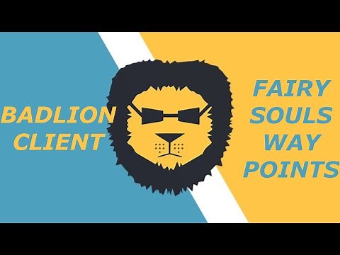 Badlion client fairy soul waypoints