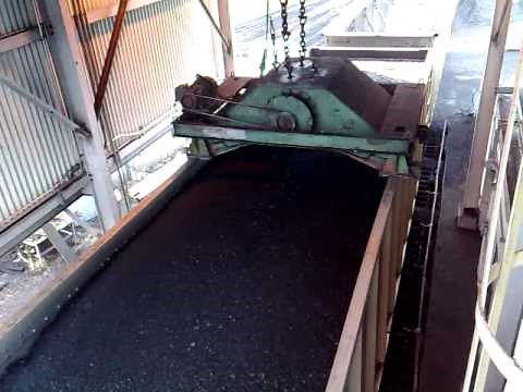 100 TON Coal train car emptied in 30 seconds