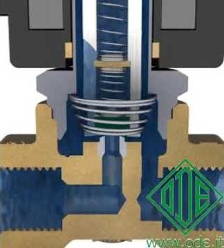 3 Way Direct Acting Normally Closed Solenoid Valve