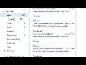 Creating a Subfolder in Outlook on the Web OOTW (OWA)