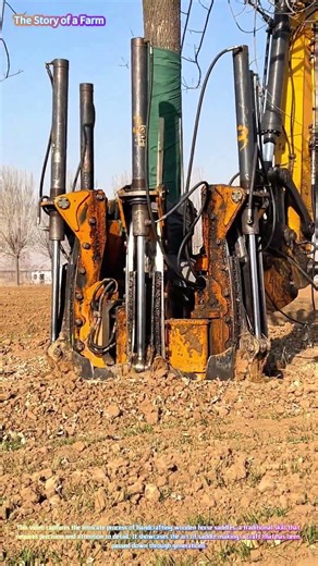 Tree Extraction with an Excavator: A Demonstration of Power and Precision 🌲🔧