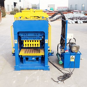 [Hot Item] Concrete Block Interlocking Cement Brick Making Hollow Blocks Machine