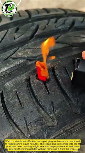 Amazing Tire Repair Plug Tool | Fast & Effective Tubeless Tire Fix