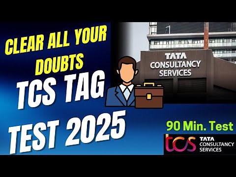 HOW TO PREPARE FOR TCS TAG TEST 2025 | PYQs And Exam Pattern |