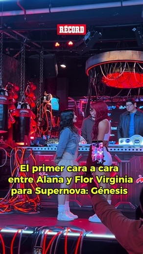 ¡HAY TIRO! Alana y Flor Virgina, su nueva rival para Supernova: Orígenes se vieron cara a cara por primera vez. 🔥 @Mario Guzmán #tiktokdeportes #supernovagenesis #alanafloresf