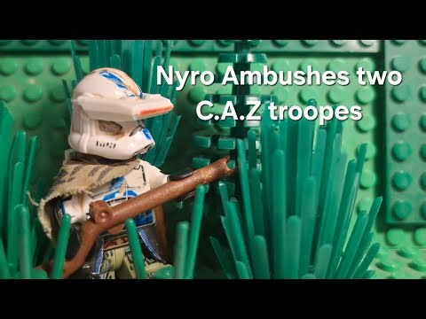 Nyro ambushes two C.A.Z troppers