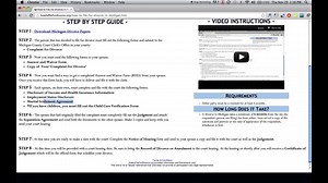 Michigan Complaint Divorce PDF Form - FormsPal