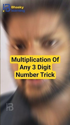Ultimate Trick for 3-Digit Multiplication! ⚡
