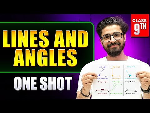 Lines and Angles in ONE SHOT 🔥 | Class 9 Maths Chapter 6 | Ritik Mishra