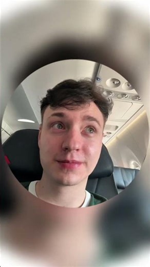 Domer makes a strange sound on the plane #domer #domergrief