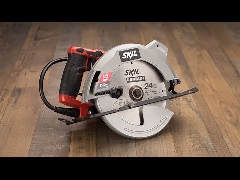 SKIL 7-1/4-in 15-Amp Corded Circular Saw with Steel Shoe