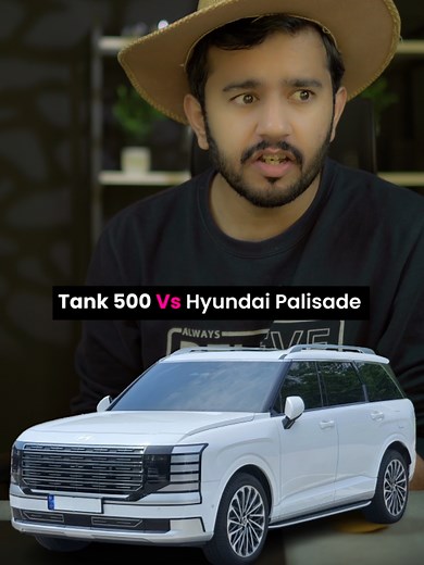 Tank 500 vs Palisade vs Fortuner: Best SUV in Pakistan