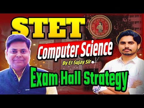 BIHAR STET COMPUTER || STET Exam Hall Strategy By Er. Sujay Sir #stet #stetexam2025 #stetpaper2