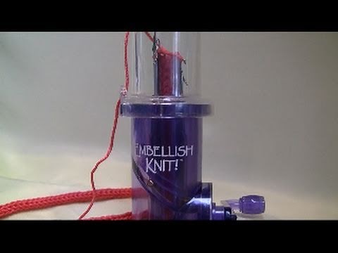 Embellish Knit Automatic Spool Knitting Machine Preview | BEGINNER | The Crochet Crowd