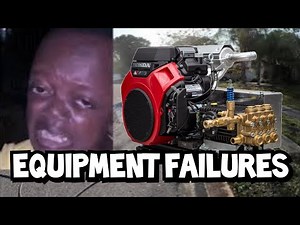 House Wash With 8GPM Issues #8gpm #honda #pressurewasher