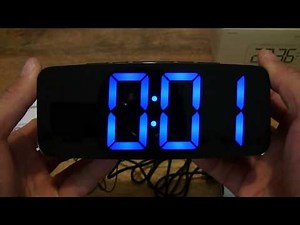 HAPTIME Digital Alarm Clock with FM Radio