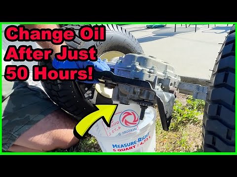 How to Change the Oil in Tuff Torq Transmission [Cub Cadet XT1]