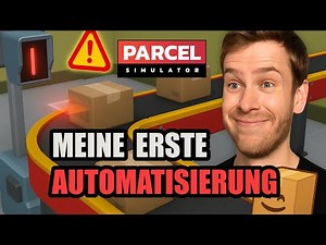 Parcel Simulator – My first automation (and yes, it almost explodes)😅📦