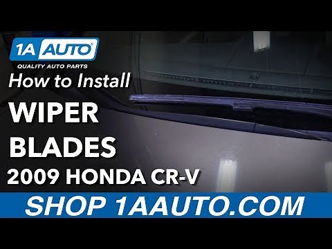 How to Replace Front Windshield Wipers 07-14 Honda CR-V