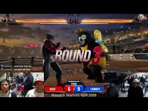 WW April 2026 Tekken 8 Team Battle - Nagi(Jin) vs Prayed_Lowkey(Panda)