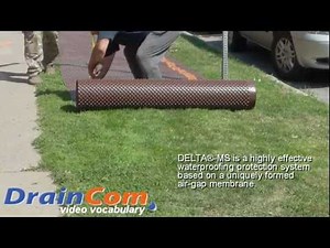 Delta membrane installation
