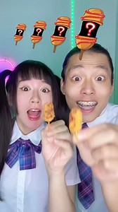 82K views · 1.1K reactions | Giant Rainbow Korean Corn Dog Challenge ASMR 掠 #asmr #mukbang #shorts #reels #viral | TwinKle Couple | Facebook