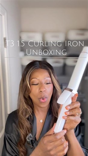 Best Curling Iron for Big Curls #t3 #curlingiron #curler #hairtools #curlinghair