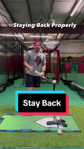 One of the main problems with young hitters is the desire to go get the ball instead of letting it come to them! Try out these drills for staying back properly and let me know how it goes for your young hitters🤘 #hittingdrills #hittingdoneright #bodycontrol @TANNER TEES