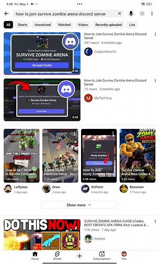 How to ACTUALLY join the Survive Zombie Arena discord server #gaming #roblox