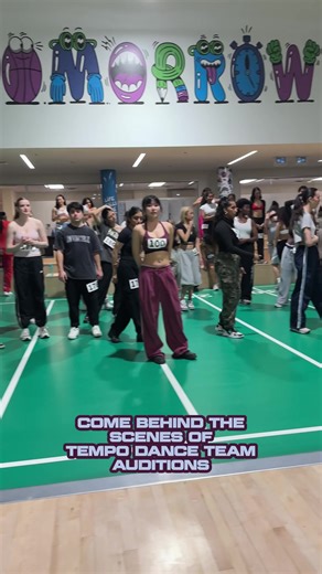 so much talent yesterday at our dance team auditions! thank you to all the talented dancers who came out 🩵 #dance #tempo #auditions #toronto