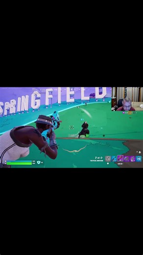 Interesting Strategy Go Towards What's Killing You Lol #fortniteshorts #fortnite #fortnitezerobuild