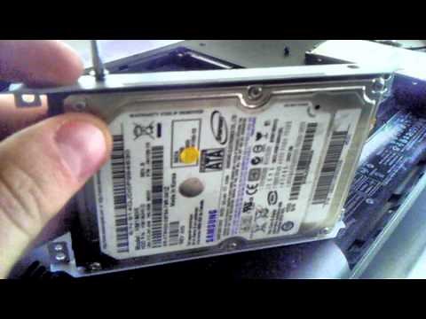 Compaq Presario CQ57 - How to remove hard drive and install a new one