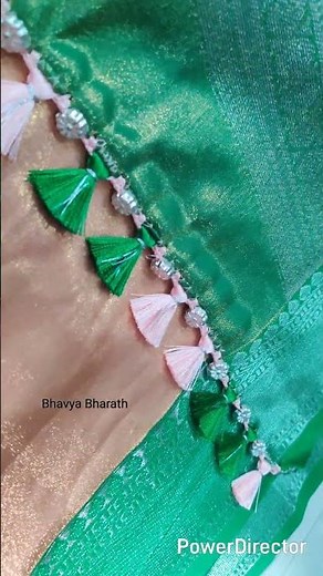 Saree kuchu design 157. DM for order