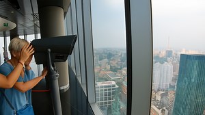 Ho Či Minovo Město z ptačí perspektivy