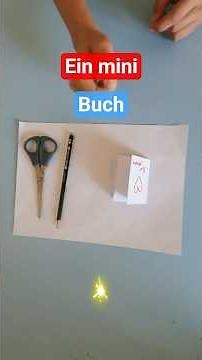 Ein cooles Buch selber machen #basteln #bastelanleitung #diy #buch
