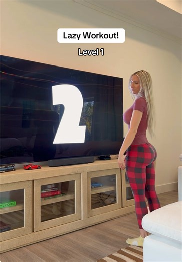 Doing this lazy workout is a great way to get exercise in the day when you don’t have time to go to the gym! Try implementing it into your daily life for best results!💪 #fyp #lazyworkout #exercise #fitness #gym